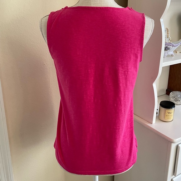 Talbots Hot Pink Tank Top - Picture 2 of 4